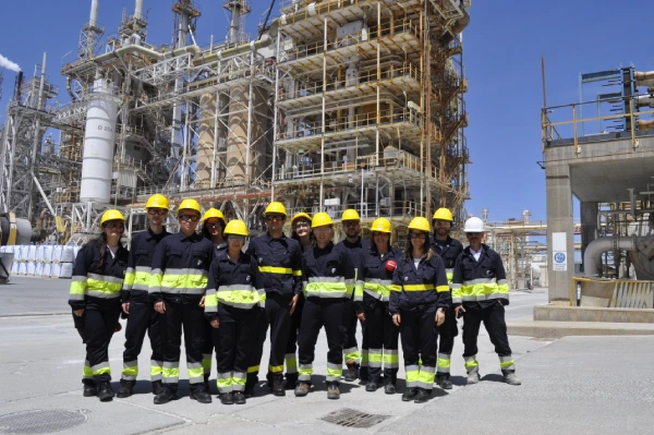 The students of the Chemical Engineering course visited FLUORSID